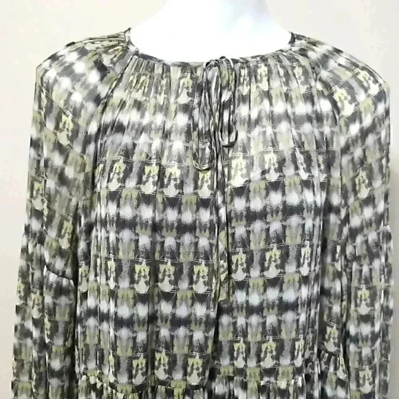 Banana Republic Puff-Sleeve Boho Style Dress - Picture 3 of 14